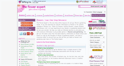 Desktop Screenshot of html.theflowerexpert.com